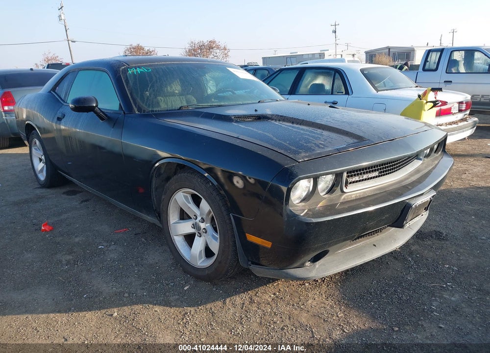 2012 DODGE CHALLENGER SXT VIN: 2C3CDYAG1CH186244