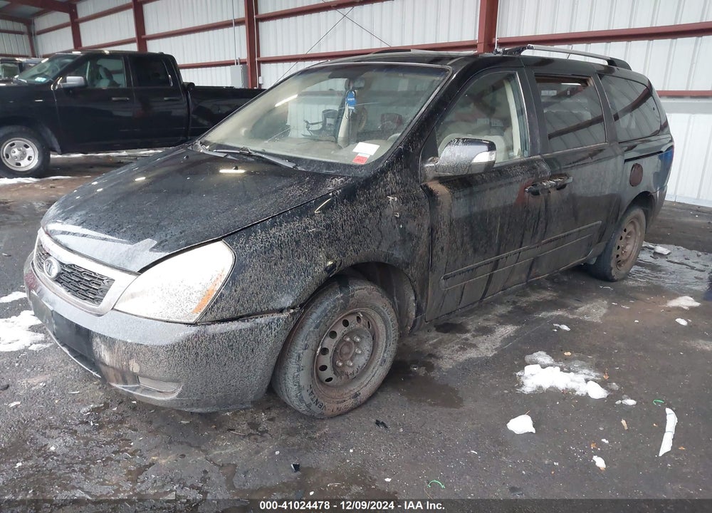 2012 KIA SEDONA LX VIN: KNDMG4C77C6486255