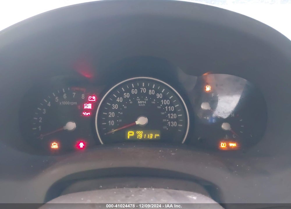 2012 KIA SEDONA LX VIN: KNDMG4C77C6486255