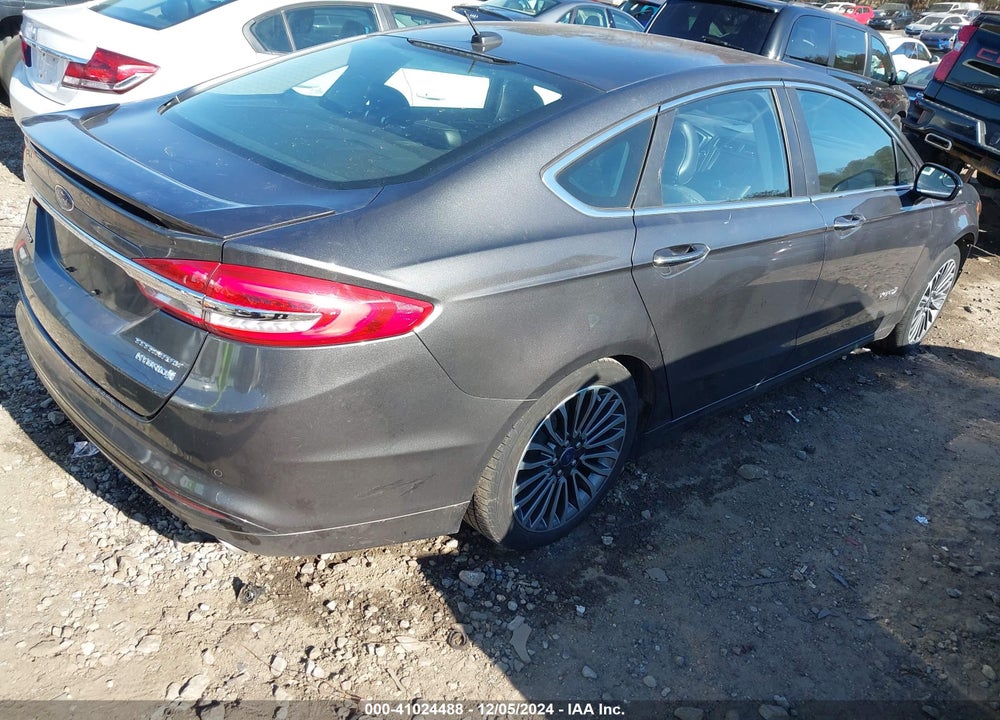 2017 FORD FUSION HYBRID TITANIUM VIN: 3FA6P0RU2HR237716
