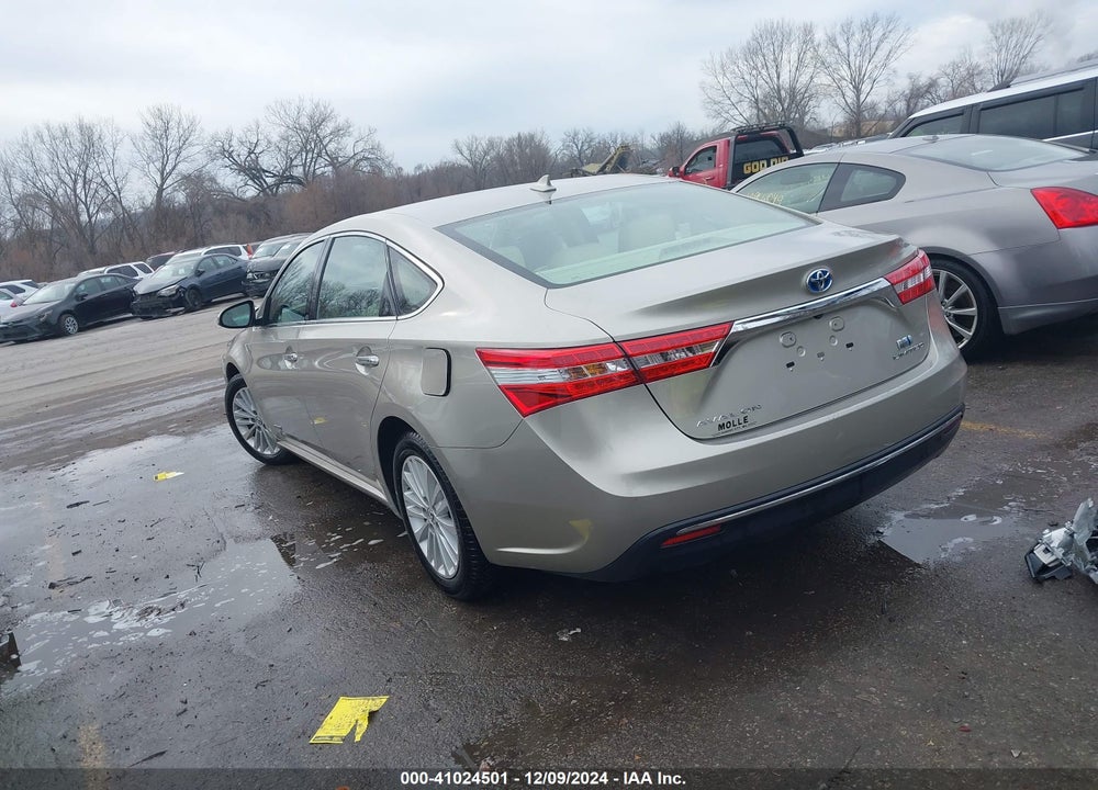 2015 TOYOTA AVALON HYBRID LIMITED VIN: 4T1BD1EB4FU042875