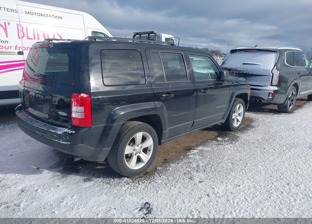 2015 JEEP PATRIOT LATITUDE VIN: 1C4NJPFBXFD349589