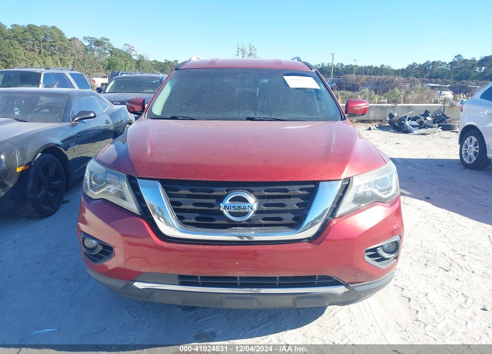 2017 NISSAN PATHFINDER SV VIN: 5N1DR2MN7HC678260