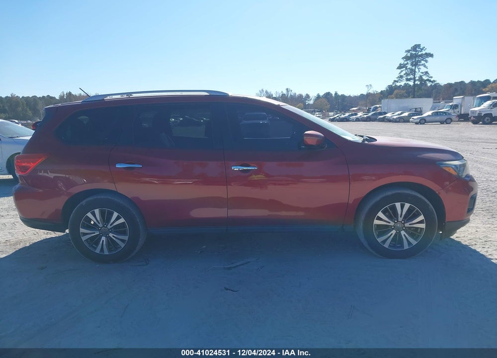 2017 NISSAN PATHFINDER SV VIN: 5N1DR2MN7HC678260
