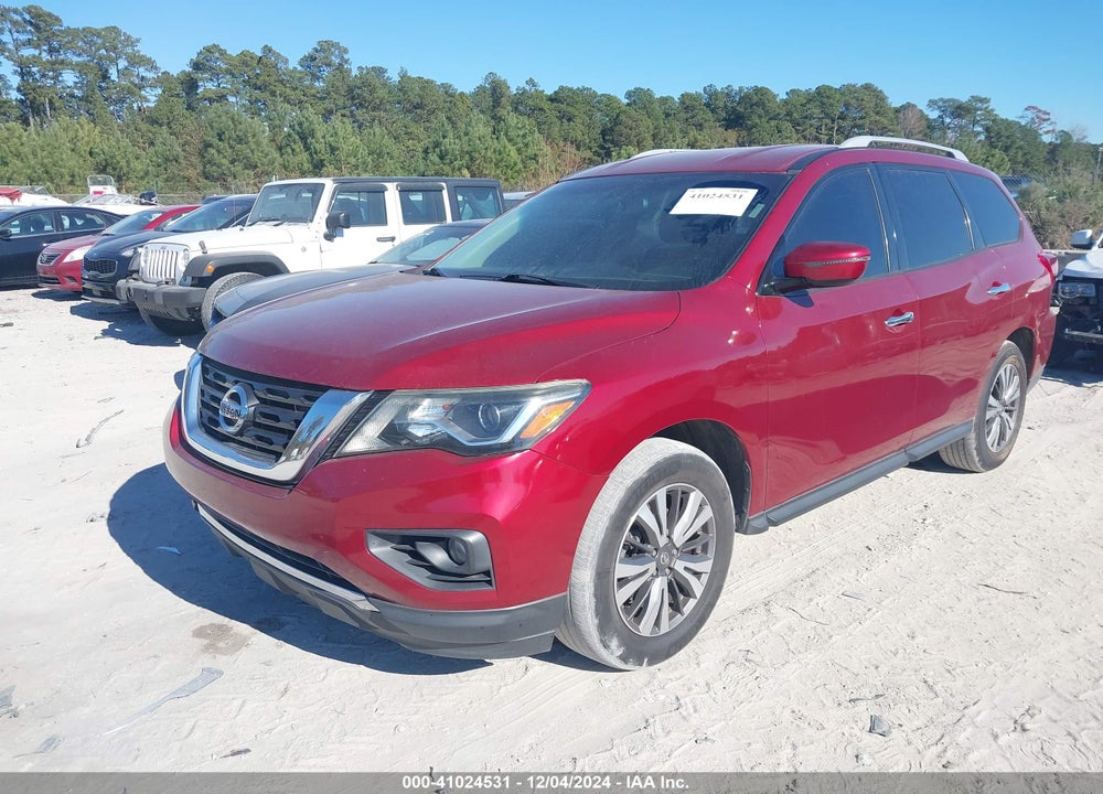 2017 NISSAN PATHFINDER SV VIN: 5N1DR2MN7HC678260