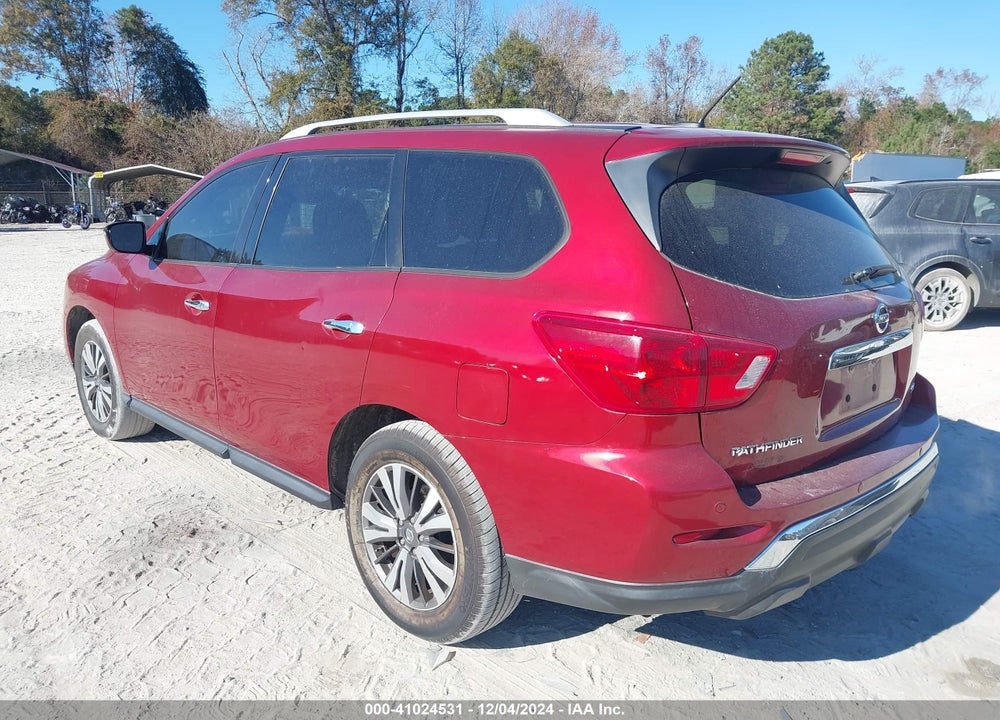 2017 NISSAN PATHFINDER SV VIN: 5N1DR2MN7HC678260