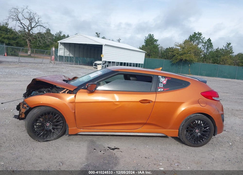 2015 HYUNDAI VELOSTER VIN: KMHTC6AE3FU225995