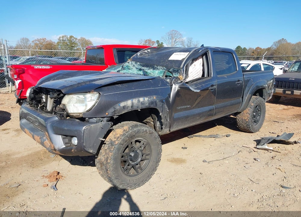 2012 TOYOTA TACOMA DOUBLE CAB VIN: 5TFLU4EN7CX024496