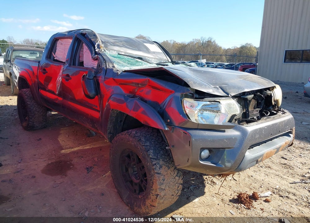 2012 TOYOTA TACOMA DOUBLE CAB VIN: 5TFLU4EN7CX024496