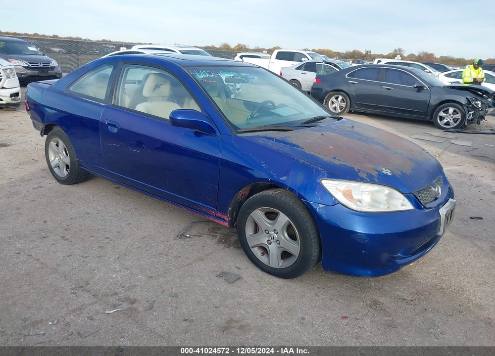 2005 HONDA CIVIC EX VIN: 1HGEM22925L044154