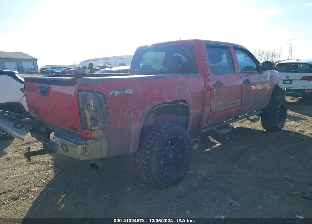 2012 GMC SIERRA 1500 SLE VIN: 3GTP2VE76CG234770