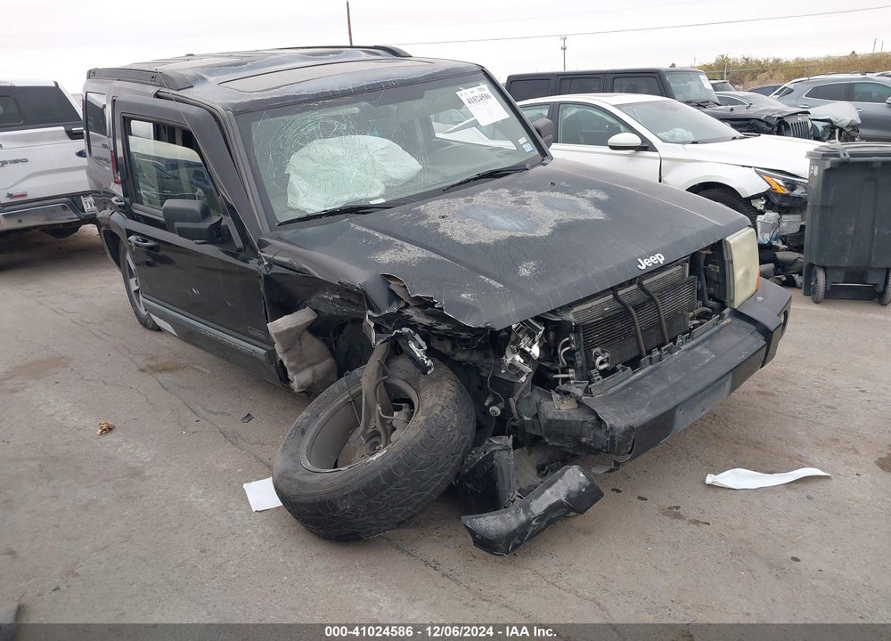 2008 JEEP COMMANDER SPORT VIN: 1J8HH48N48C168908