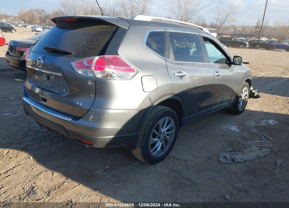 2015 NISSAN ROGUE SL VIN: 5N1AT2MT6FC848768