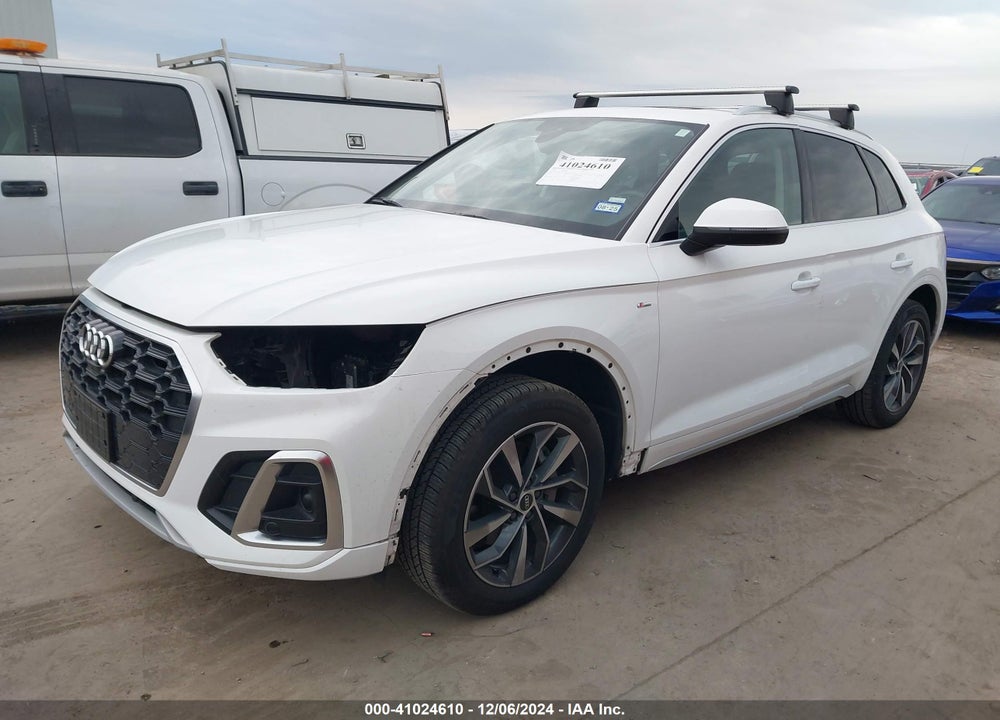 2022 AUDI Q5 PREMIUM PLUS 45 TFSI S LINE QUATTRO S TRONIC VIN: WA1EAAFY9N2135621