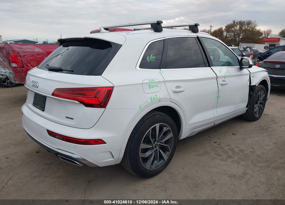 2022 AUDI Q5 PREMIUM PLUS 45 TFSI S LINE QUATTRO S TRONIC VIN: WA1EAAFY9N2135621