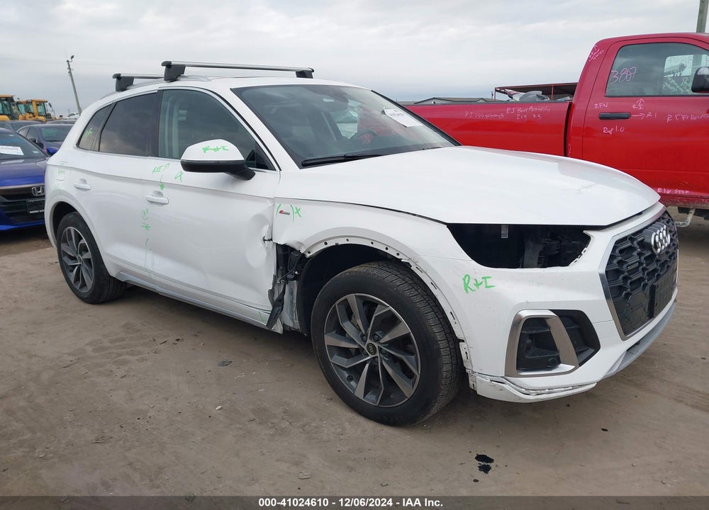 2022 AUDI Q5 PREMIUM PLUS 45 TFSI S LINE QUATTRO S TRONIC VIN: WA1EAAFY9N2135621