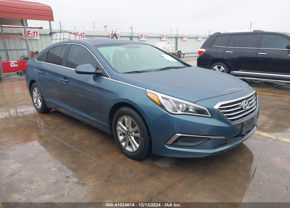 2016 HYUNDAI SONATA SE VIN: 5NPE24AF0GH376933