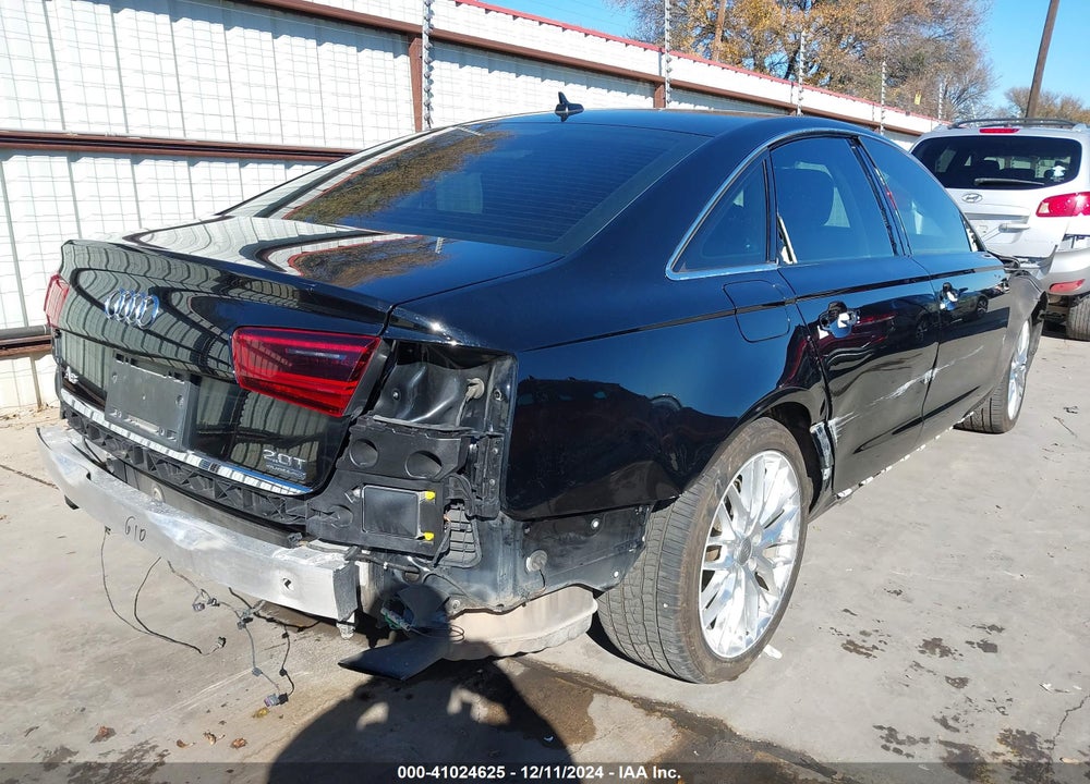 2016 AUDI A6 2.0T PREMIUM PLUS VIN: WAUGFAFC3GN007989