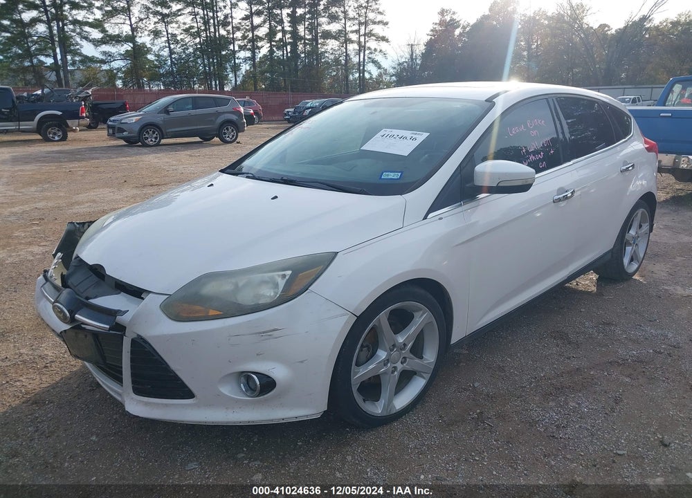 2013 FORD FOCUS TITANIUM VIN: 1FADP3N22DL189432