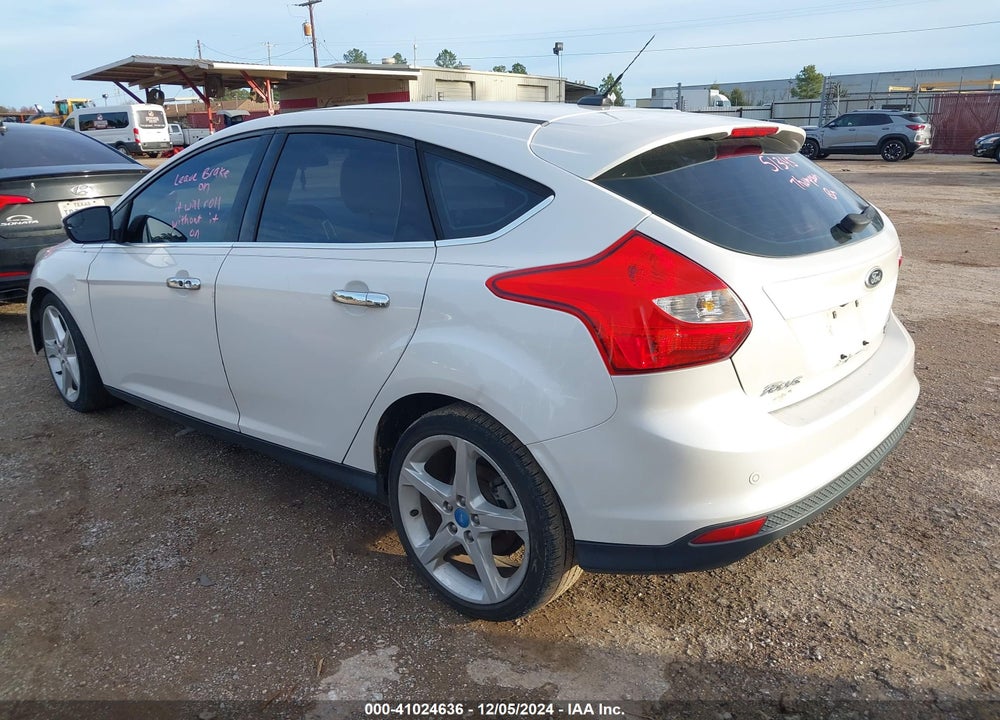 2013 FORD FOCUS TITANIUM VIN: 1FADP3N22DL189432
