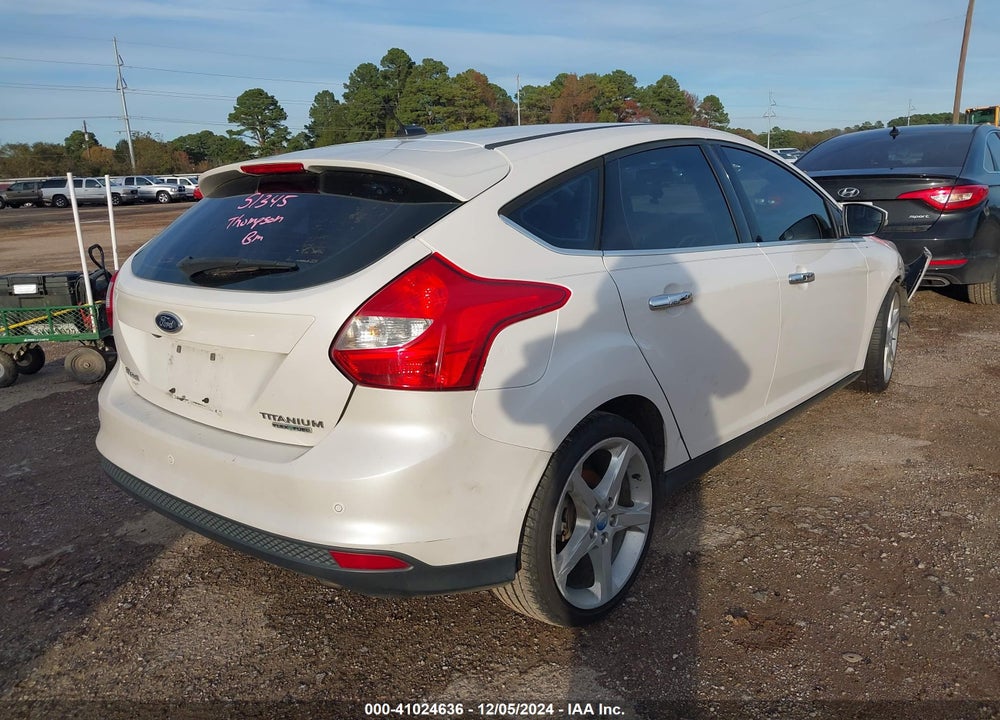2013 FORD FOCUS TITANIUM VIN: 1FADP3N22DL189432