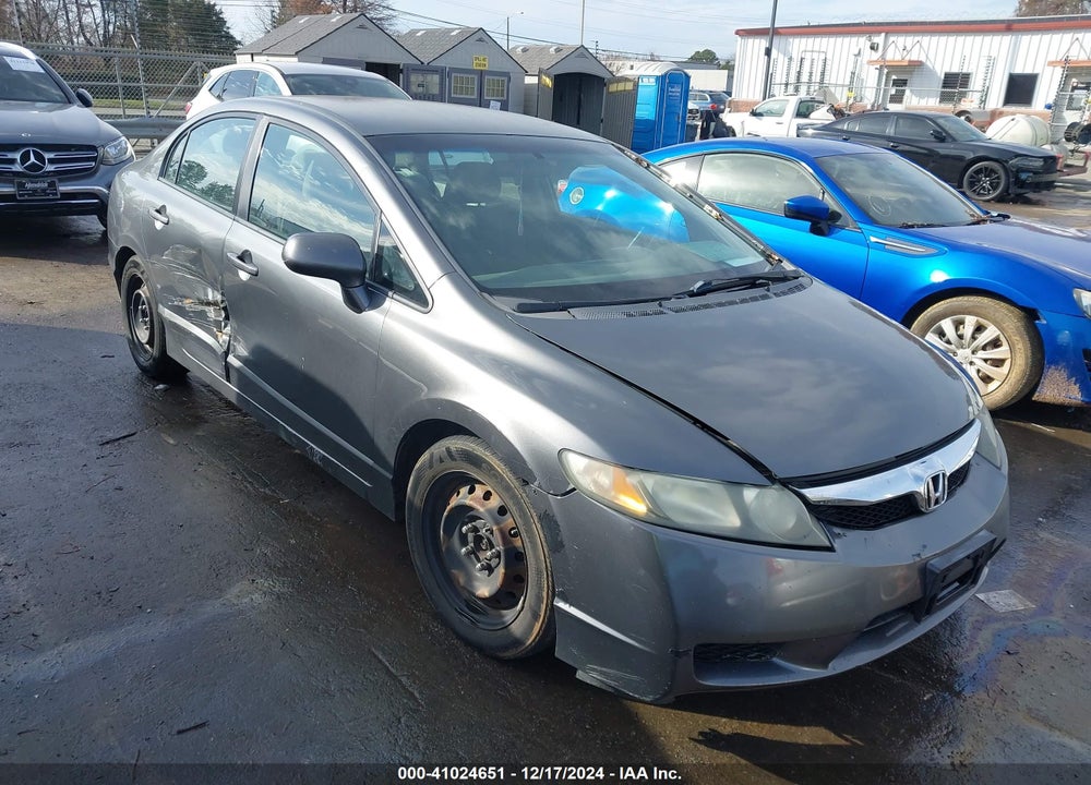 2009 HONDA CIVIC LX VIN: 2HGFA16539H313909