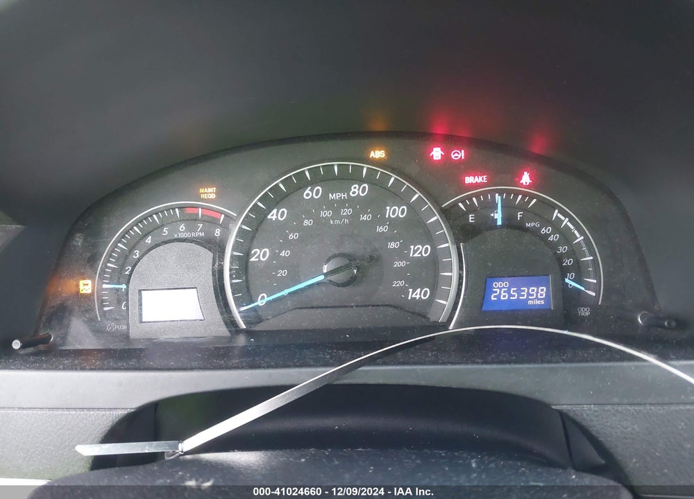 2012 TOYOTA CAMRY LE VIN: 4T1BF1FK9CU041564