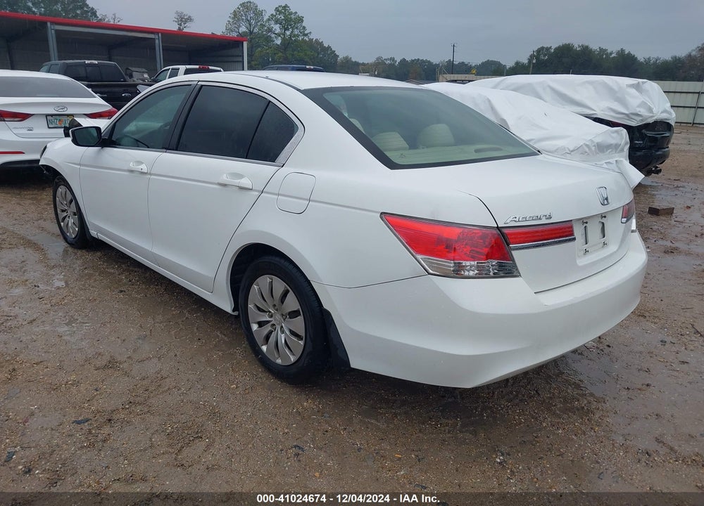 2012 HONDA ACCORD 2.4 LX VIN: 1HGCP2F31CA234086