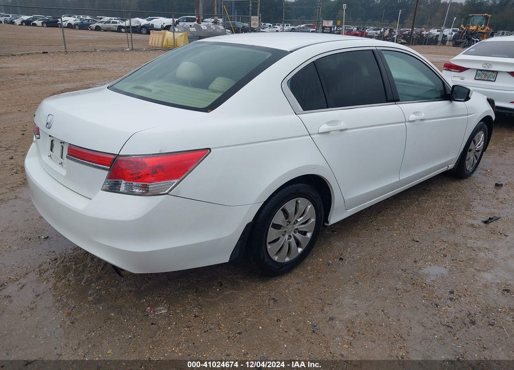 2012 HONDA ACCORD 2.4 LX VIN: 1HGCP2F31CA234086