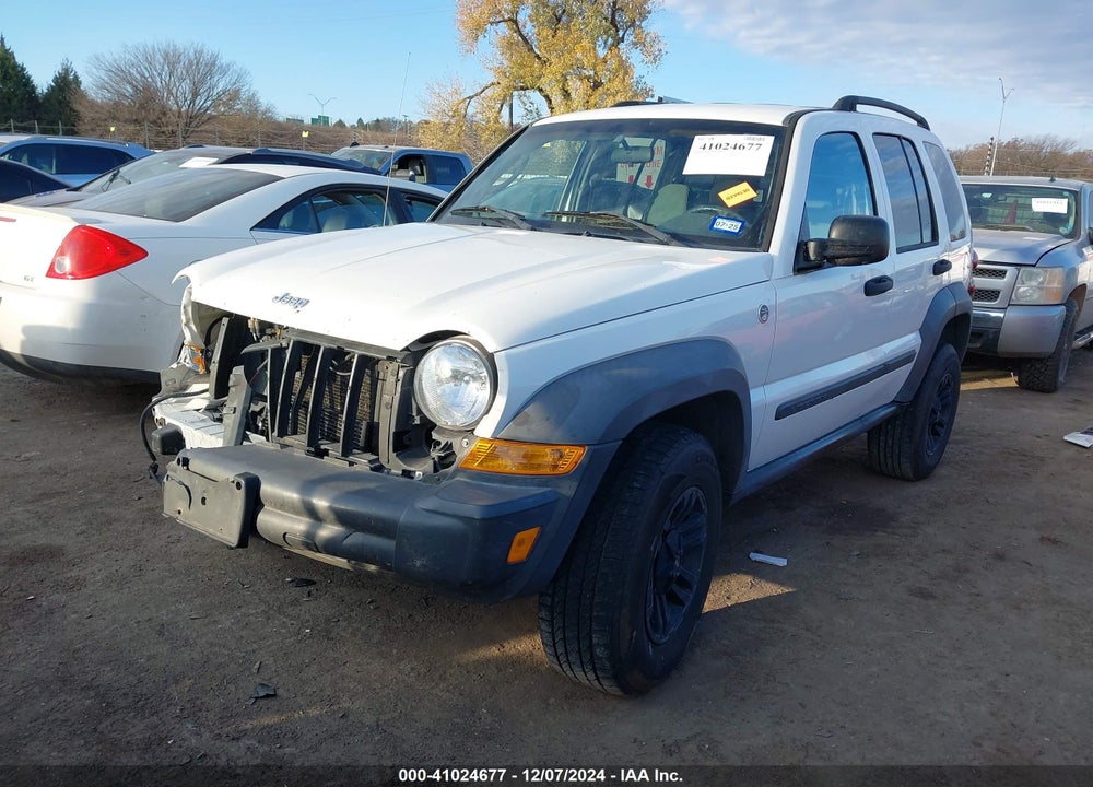 2006 JEEP LIBERTY SPORT VIN: 1J4GL48K16W269871