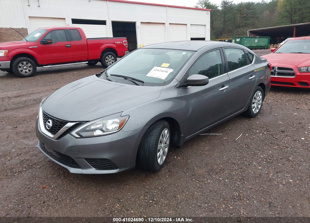 2016 NISSAN SENTRA S VIN: 3N1AB7AP3GY295536
