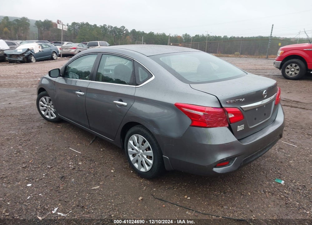 2016 NISSAN SENTRA S VIN: 3N1AB7AP3GY295536