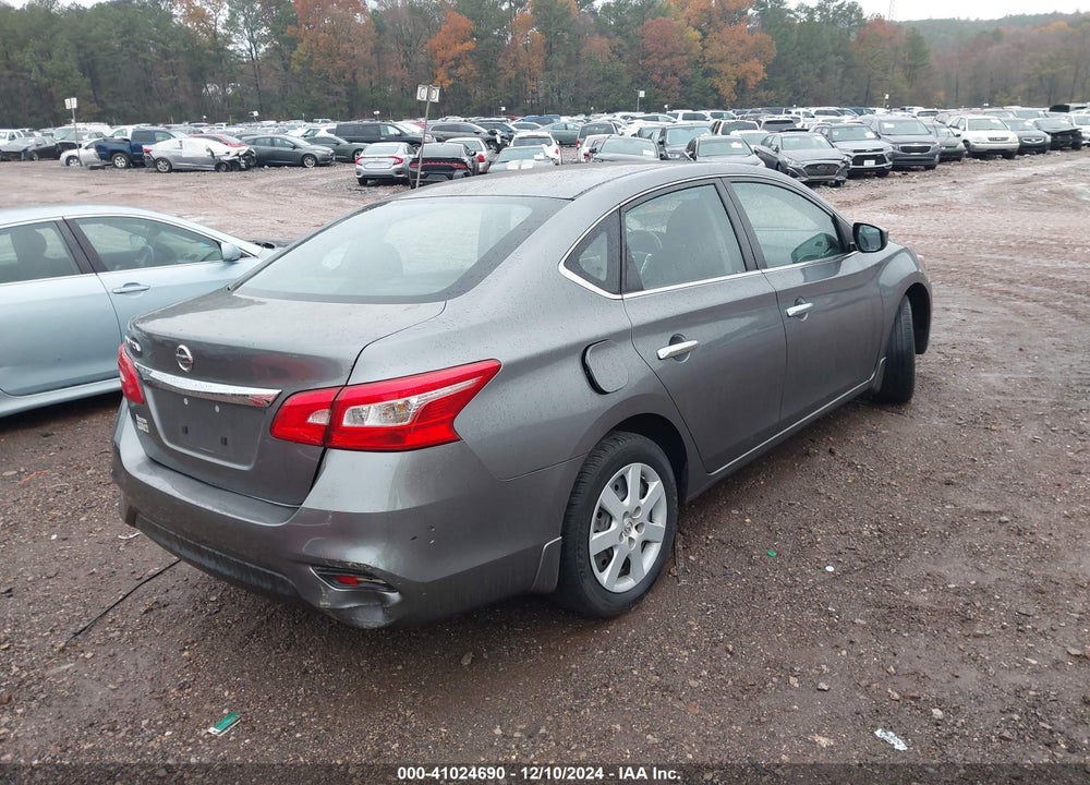 2016 NISSAN SENTRA S VIN: 3N1AB7AP3GY295536