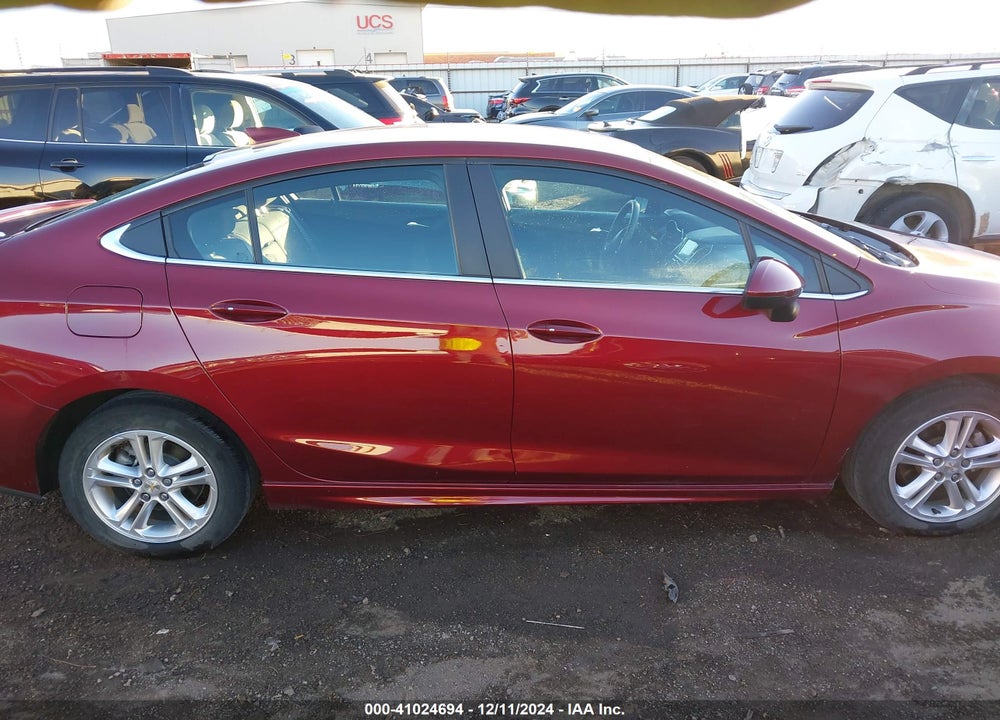 2016 CHEVROLET CRUZE LT AUTO VIN: 1G1BE5SM3G7262645