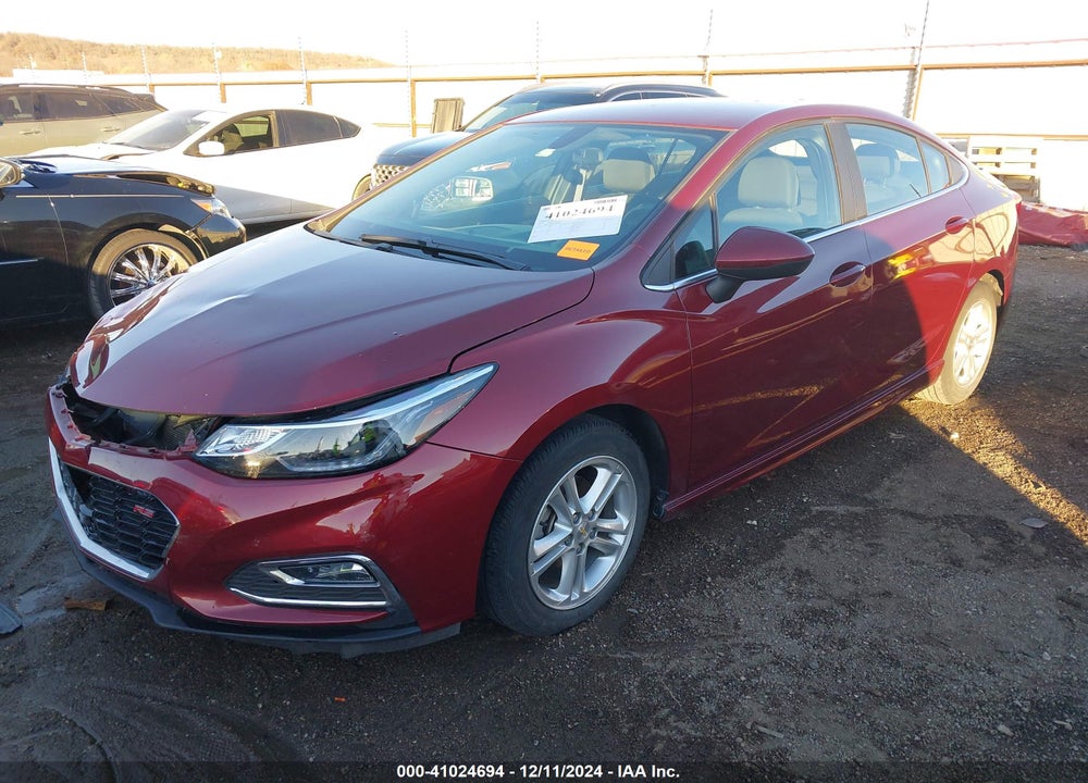 2016 CHEVROLET CRUZE LT AUTO VIN: 1G1BE5SM3G7262645