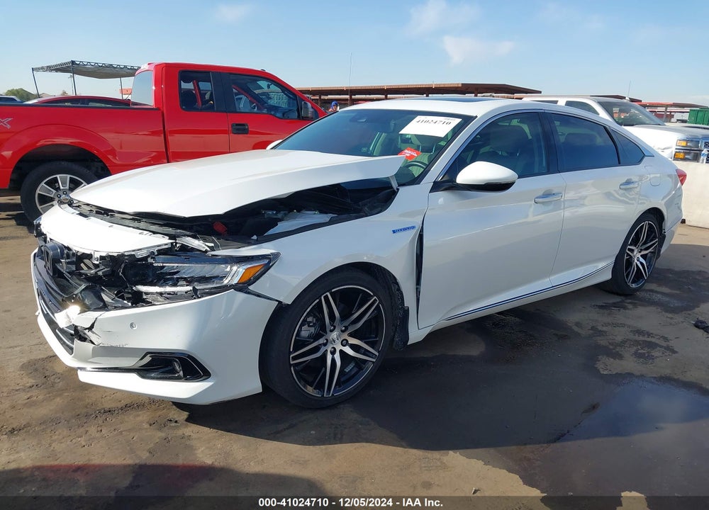 2021 HONDA ACCORD HYBRID TOURING VIN: 1HGCV3F90MA002211
