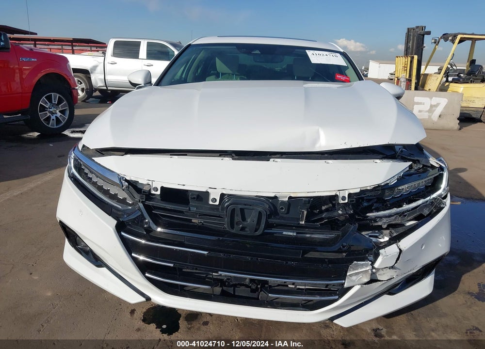 2021 HONDA ACCORD HYBRID TOURING VIN: 1HGCV3F90MA002211