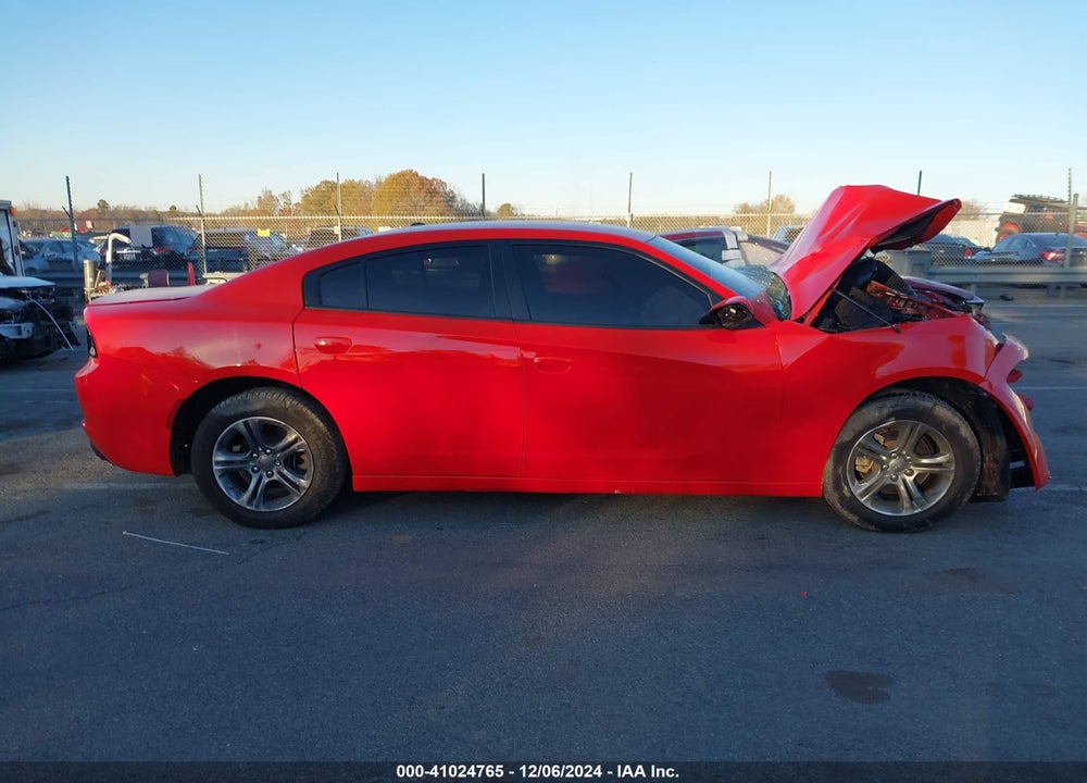 2022 DODGE CHARGER SXT RWD VIN: 2C3CDXBG8NH239887