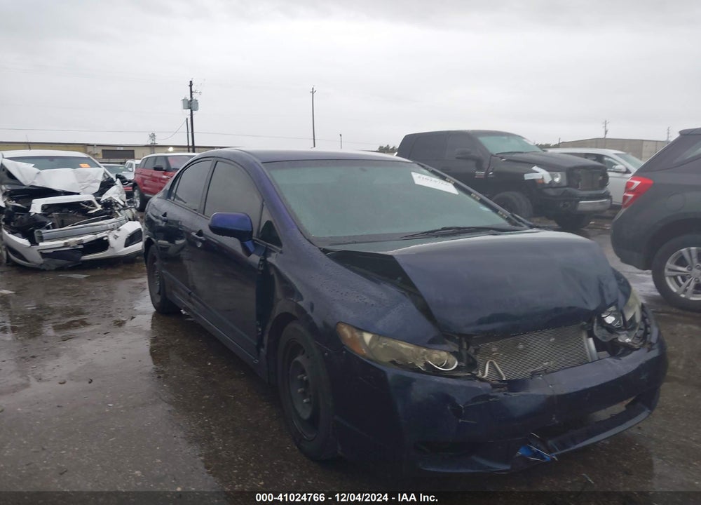 2010 HONDA CIVIC LX VIN: 2HGFA1F51AH558809