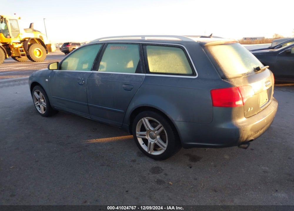 2006 AUDI A4 2.0T AVANT VIN: WAUKF78E46A270123