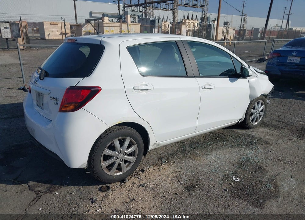 2015 TOYOTA YARIS LE VIN: VNKKTUD33FA038425