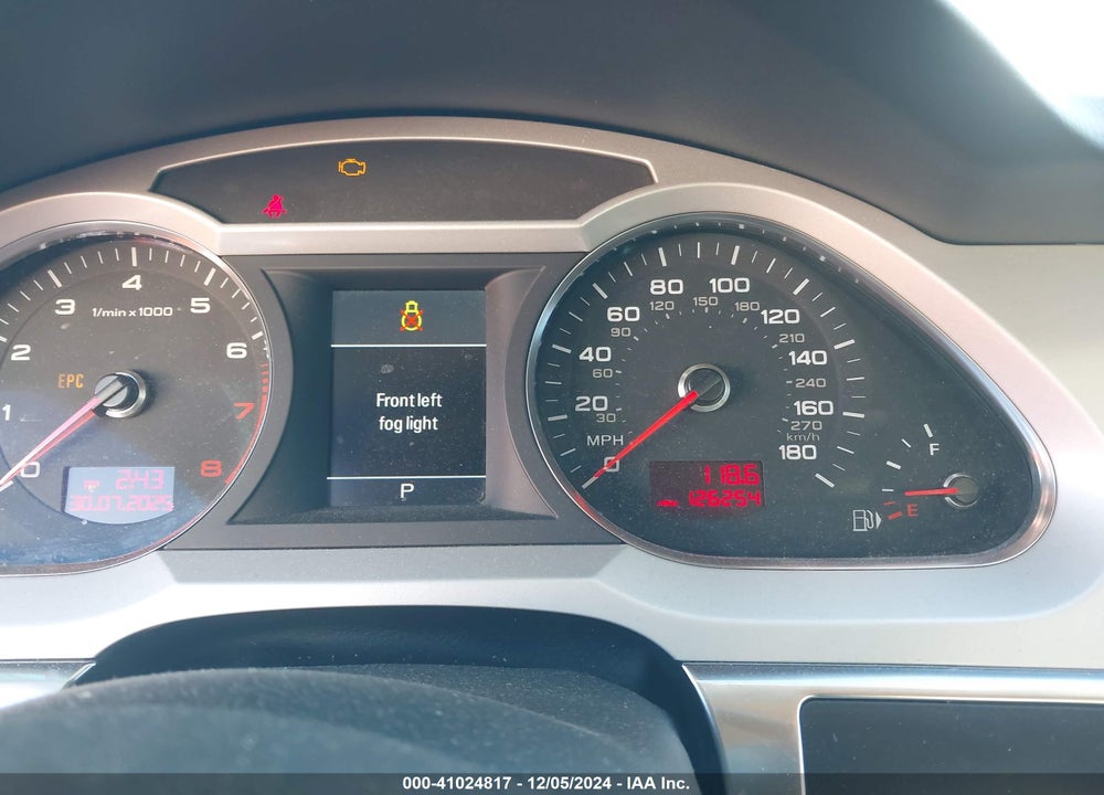 2011 AUDI A6 3.0 PREMIUM VIN: WAUKGAFB3BN061140
