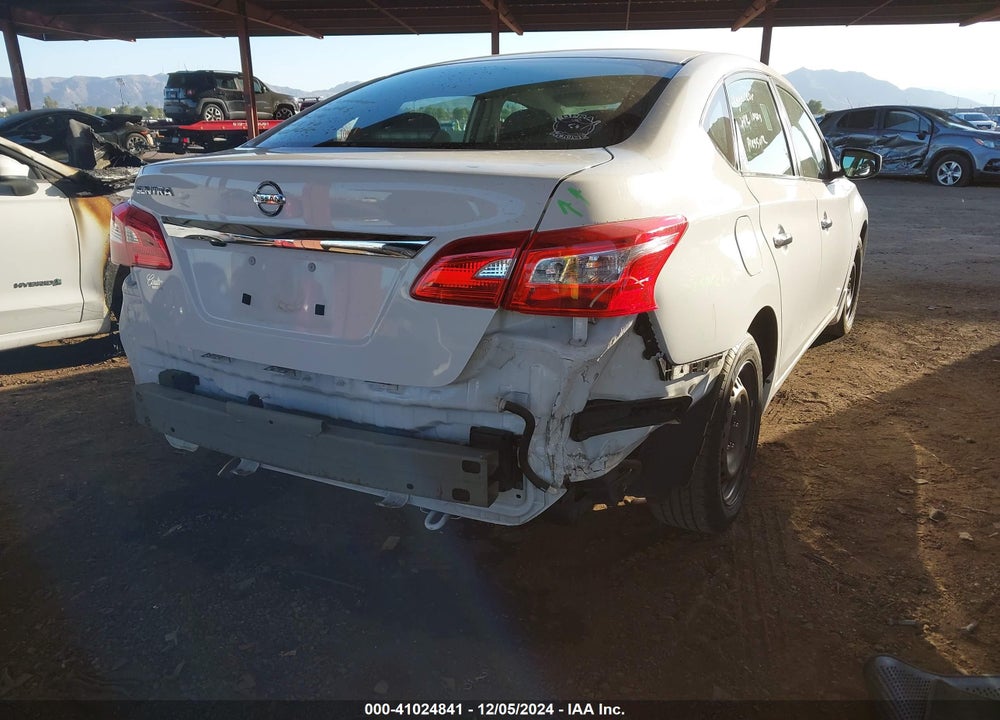 2019 NISSAN SENTRA S VIN: 3N1AB7APXKY214377