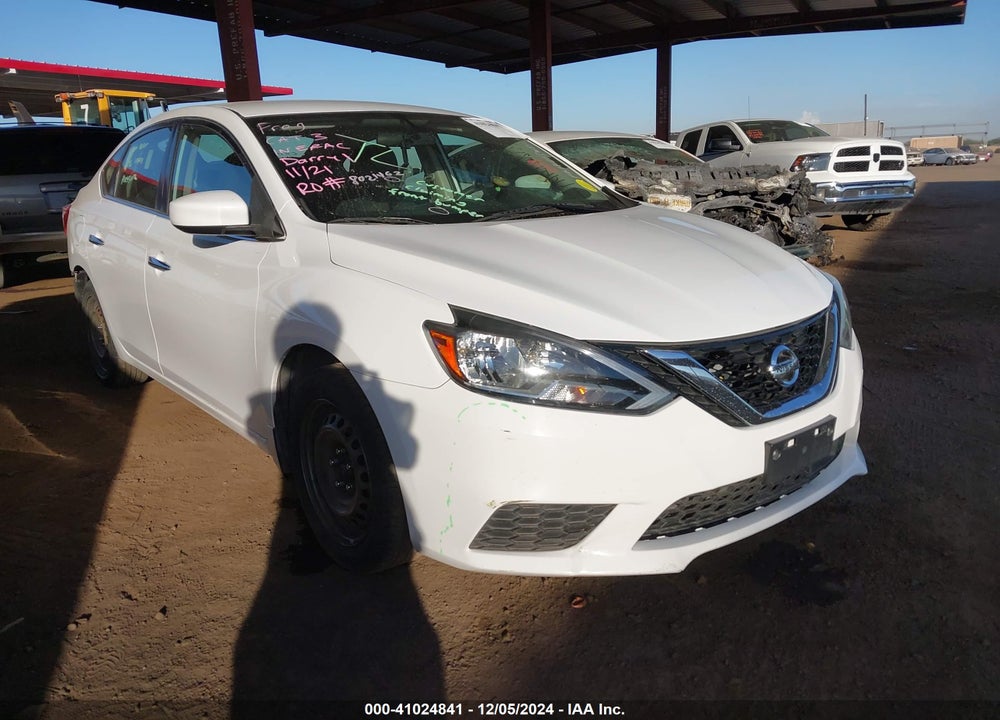 2019 NISSAN SENTRA S VIN: 3N1AB7APXKY214377