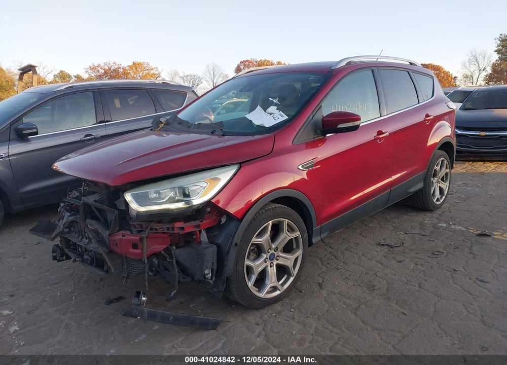 2017 FORD ESCAPE TITANIUM VIN: 1FMCU0J94HUA09895