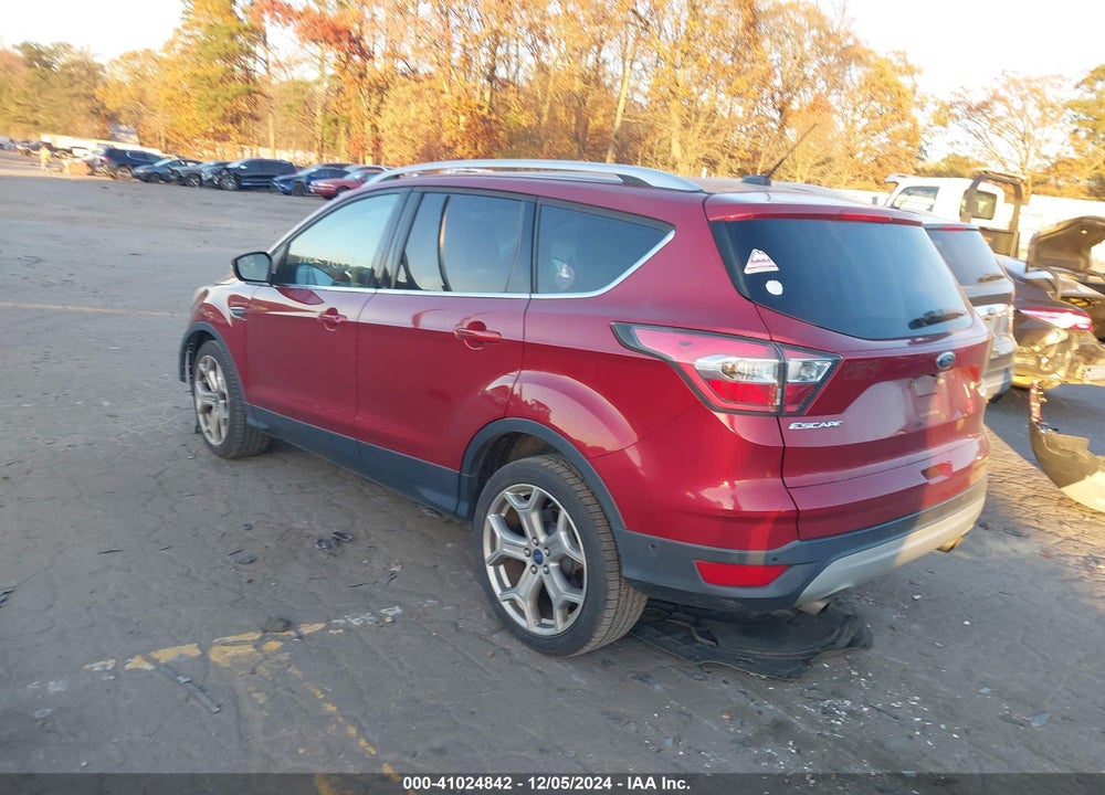 2017 FORD ESCAPE TITANIUM VIN: 1FMCU0J94HUA09895