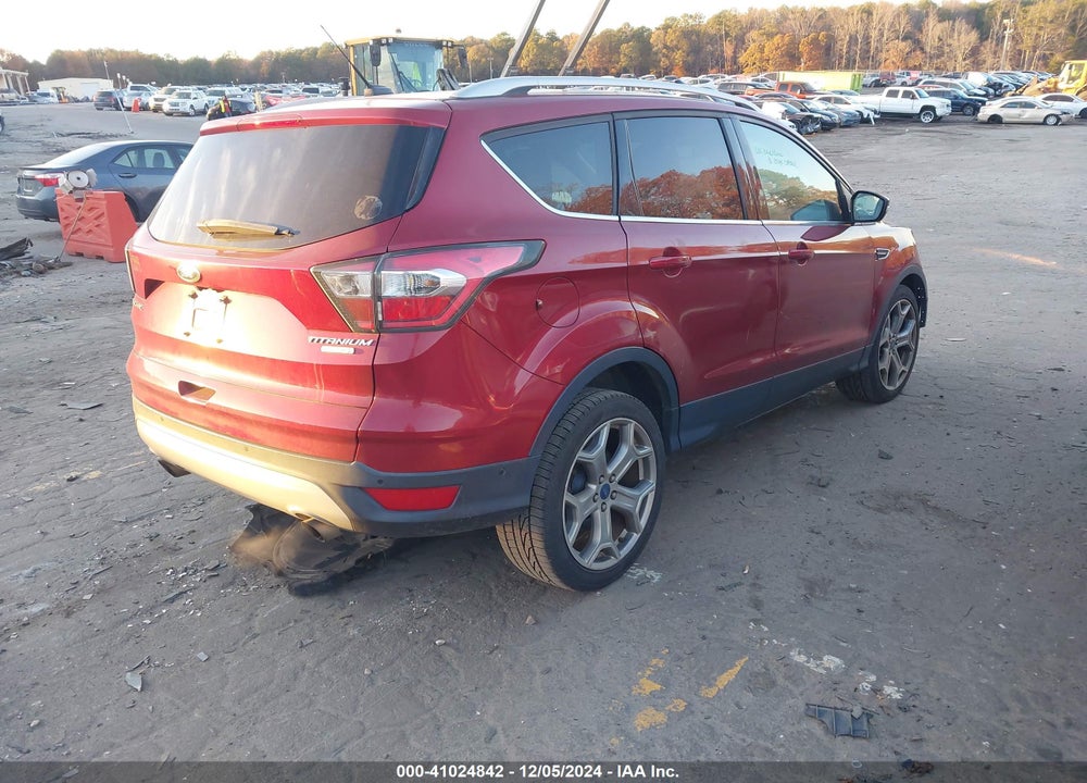 2017 FORD ESCAPE TITANIUM VIN: 1FMCU0J94HUA09895