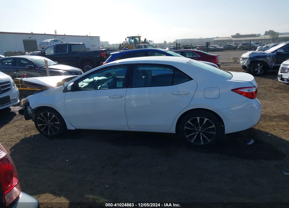 2015 TOYOTA COROLLA LE VIN: 5YFBURHE4FP297483