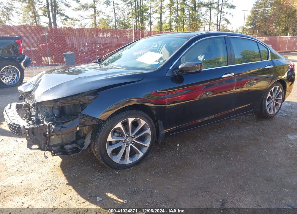 2015 HONDA ACCORD SPORT VIN: 1HGCR2F55FA232180
