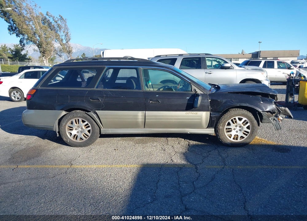 2002 SUBARU OUTBACK H6-3.0 L.L. BEAN EDITION VIN: 4S3BH806X27621678